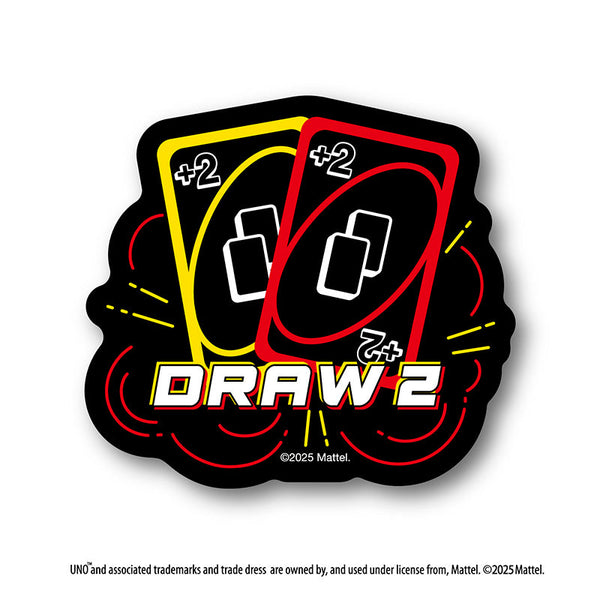 『UNO(TM)』ダイカットステッカーミニ DRAW2