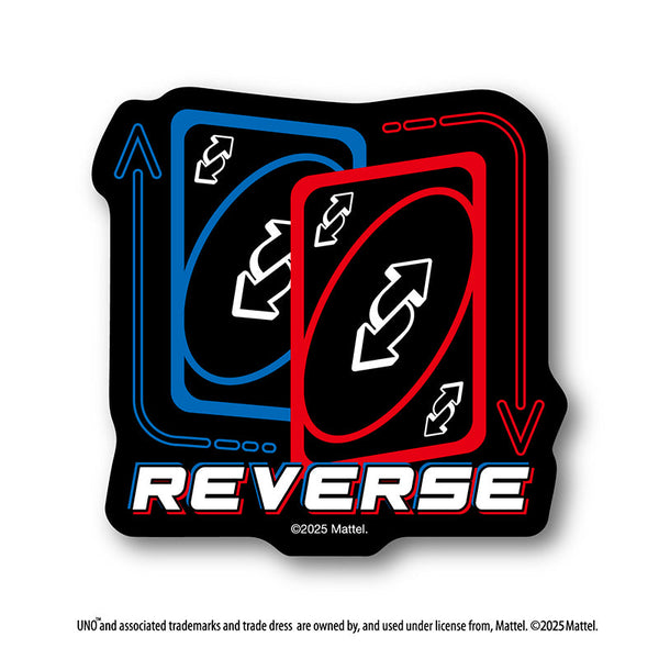 『UNO(TM)』ダイカットステッカーミニ REVERSE