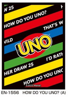 『UNO(TM)』キャラクタースリーブ HOW DO YOU UNO? A EN-1556