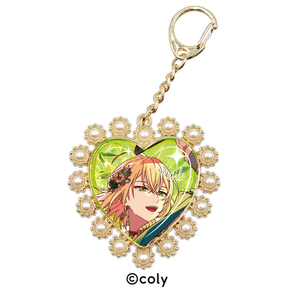 『魔法使いの約束』ハートビジューキーホルダー 19 ルチル