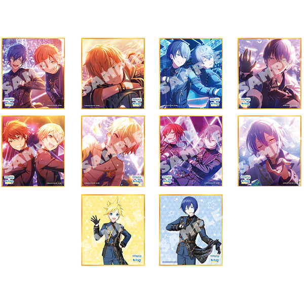 『プロジェクトセカイ カラフルステージ! feat.初音ミク』プロジェクトセカイ カラフルステージ! feat.初音ミク×あんさんぶるスターズ!! ミニ色紙コレクション【BOX】