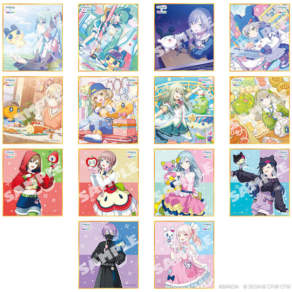 『プロジェクトセカイ カラフルステージ! feat. 初音ミク』プロジェクトセカイ カラフルステージ! feat. 初音ミク×たまごっち ミニ色紙コレクション【BOX】