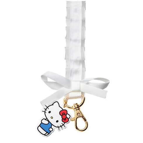 『三丽鸥角色』荷叶边蝴蝶结肩带 Hello Kitty