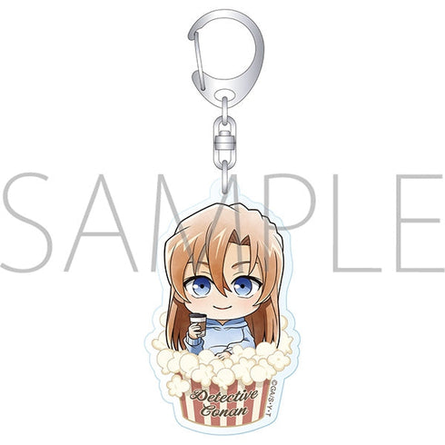 『名探偵コナン』アクリルキーホルダー 萩原千速 ミニキャラ 映画鑑賞