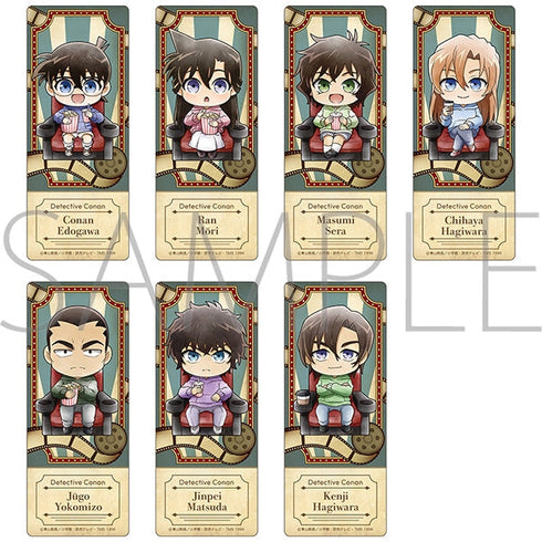 『名探偵コナン』クリアしおりコレクション ミニキャラ 映画鑑賞【BOX】