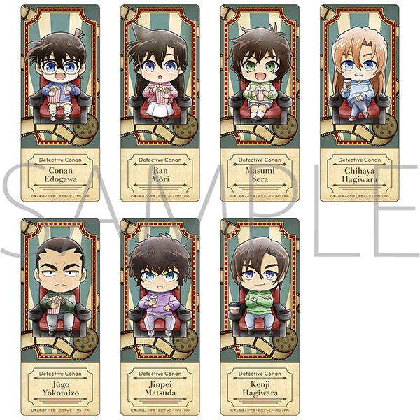 『名探偵コナン』クリアしおりコレクション ミニキャラ 映画鑑賞【BOX】