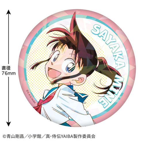 『真・侍伝YAIBA』ホログラム缶バッジ(峰さやか)