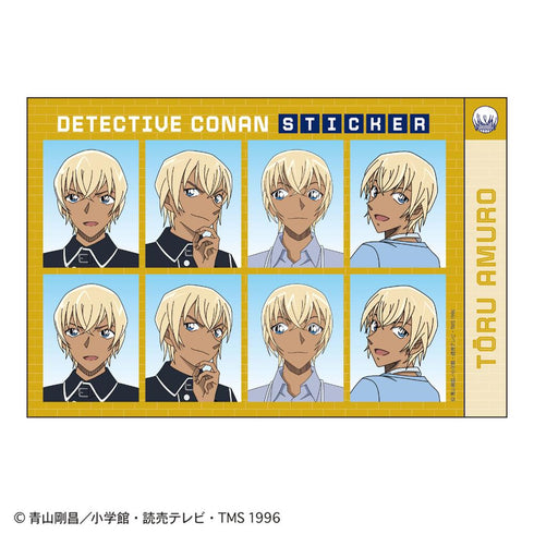 『名探偵コナン』証明写真風ステッカー(安室透2)
