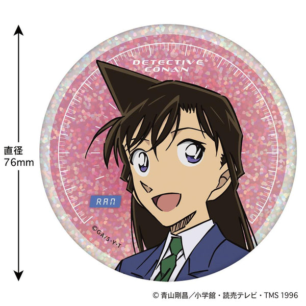 『名探偵コナン』ホログラム缶バッジ SPEED 毛利蘭