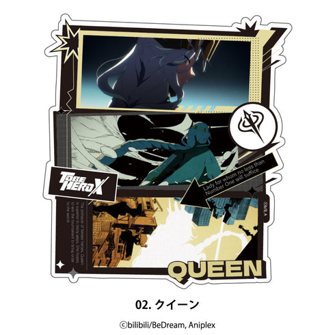 『TO BE HERO X』ステッカー 02.クイーン
