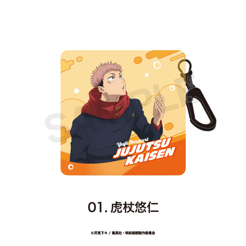 『TV呪術廻戦』カラビナ付きクリアマルチケース(渋谷事変)01.虎杖悠仁