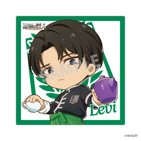 《进击的巨人》巨人祭 萌系杯垫 利威尔