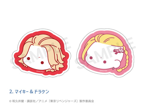 『東京リベンジャーズ』ヘアクリップ(2個セット)(ぷにきゅ~と) 04.イザナ&鶴蝶