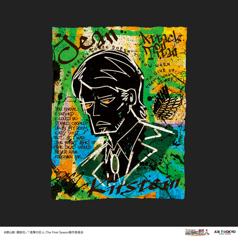 『進撃の巨人』The Final Season ウォールアートTシャツ(ジャン)