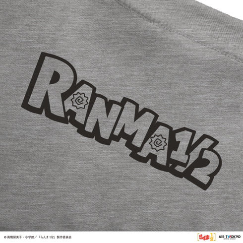 『らんま1/2』TVアニメ第2弾 ポップイラストTシャツ 5(早乙女乱馬 & 玄馬(パンダ))