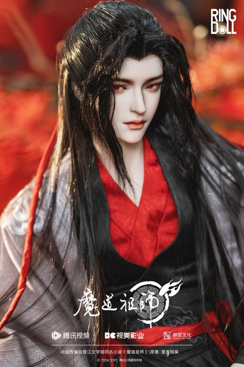 『魔道祖師』003_RingDoll 魏無羨(ウェイ・ウーシエン) 夷陵老祖Ver. 78cmボールジョイントドール(BJD)【202509再販】