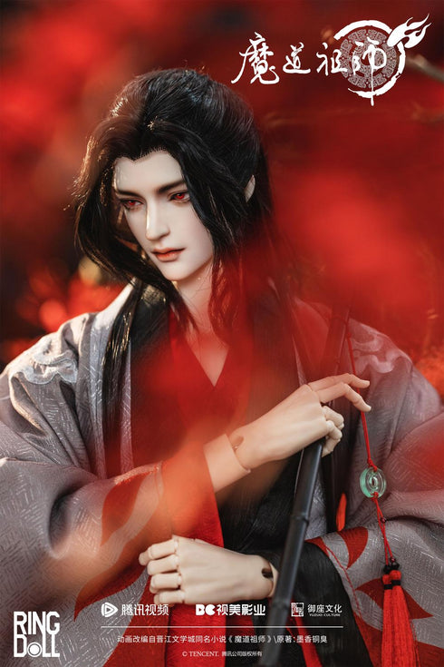 『魔道祖師』003_RingDoll 魏無羨(ウェイ・ウーシエン) 夷陵老祖Ver. 78cmボールジョイントドール(BJD)【202509再販】