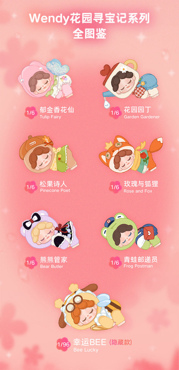 『Wendy ガーデンの宝探しシリーズ』014_DODO SUGAR トレーディングプラッシュ【BOX】