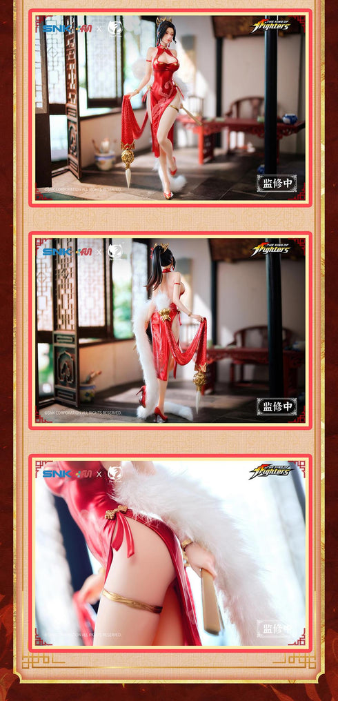 『餓狼伝説』001_BearPanda×Biya 不知火舞 紅裳舞(こうしょうぶ)Ver. 1/6スケール塗装済み完成品フィギュア