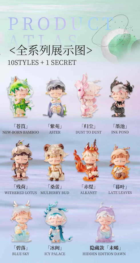 『MIMI(ミミ) 自然の詩シリーズ』001_Heyone トレーディングフィギュア【BOX】