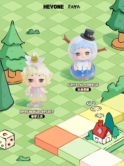 『タイムタウンに迷い込んだシリーズ』001_Heyone ミニトレーディングフィギュア【BOX】