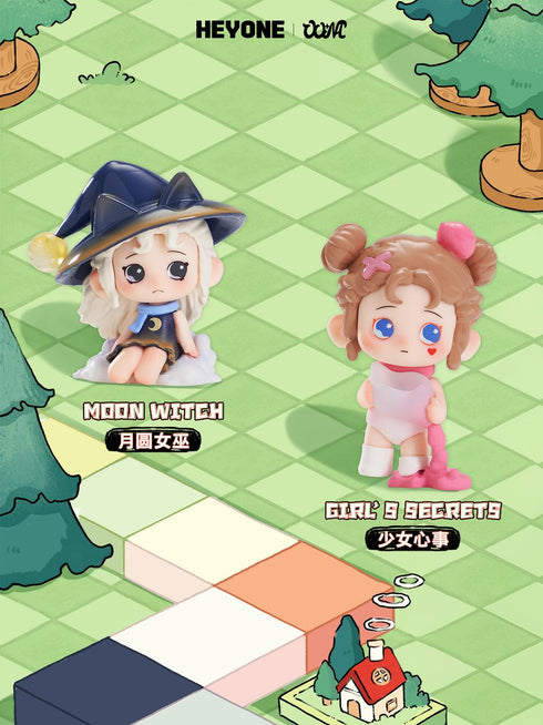 『タイムタウンに迷い込んだシリーズ』001_Heyone ミニトレーディングフィギュア【BOX】