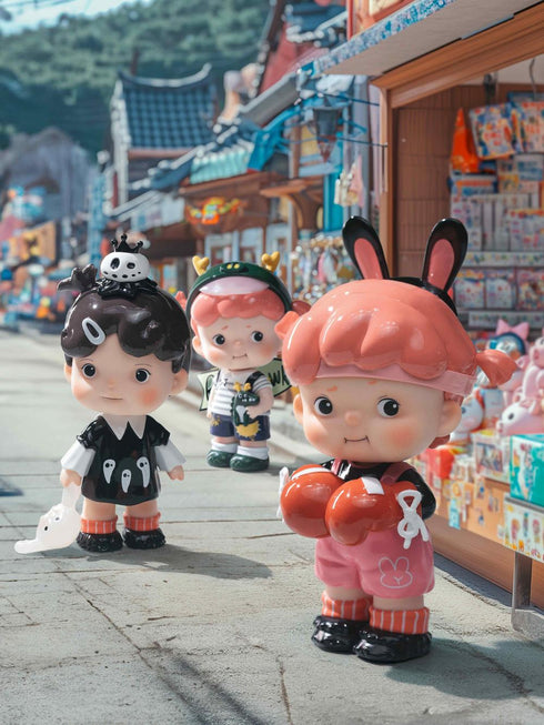 『5人小隊 - アイアンレーンの子供時代シリーズ』002_Heyone トレーディングフィギュア【BOX】