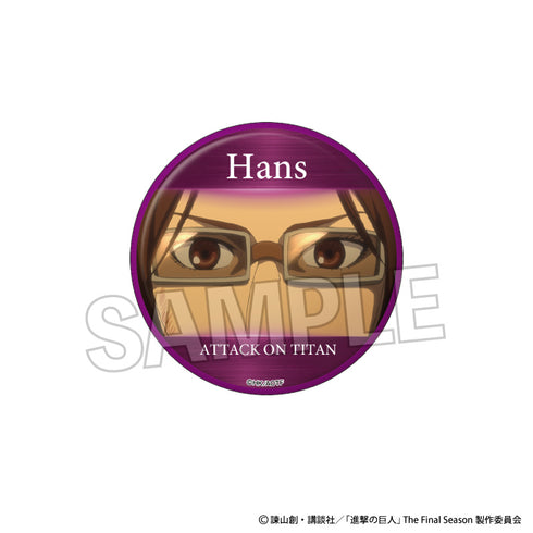 『進撃の巨人』缶バッジ~アイズコレクション~ ハンジ