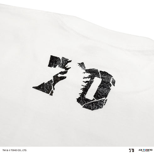 『ゴジラ』ゴジラ 70 周年記念 昭和シリーズ シーンイラストポケットT シャツ(ホワイト)