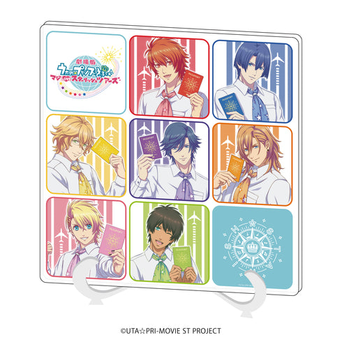 「劇場版 うたの☆プリンスさまっ♪ マジLOVEスターリッシュツアーズ」アクリルアートボード 01/ティザービジュアルデザイン(公式イラスト)