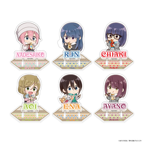 『ゆるキャン△ SEASON3』カップ麺シリーズ フタ押さえになるアクリルスタンド 千明【202409再販】