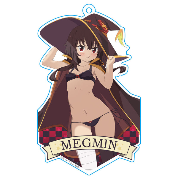 『 この素晴らしい世界に祝福を!』アクリルキーホルダー めぐみん【202405再販】