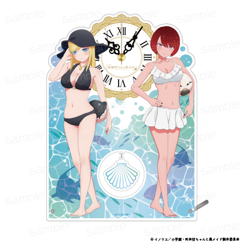 『死神坊ちゃんと黒メイド』描き下ろし アクリル時計