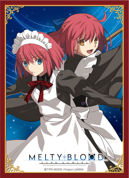 『MELTY BLOOD: TYPE LUMINA』ブロッコリーキャラクタースリーブ「翡翠&琥珀」 パック