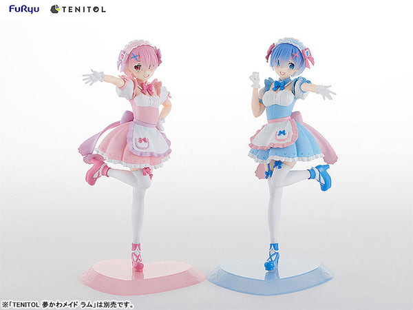 『RE:ゼロから始める異世界生活』夢かわメイド レム&ラム 特典付きセット 完成品フィギュア