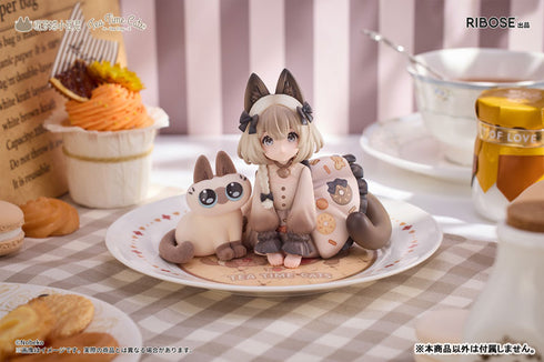 DLCシリーズ ティータイムキャッツ×シャム猫あずきさん 友情コラボ限定セット 完成品フィギュア