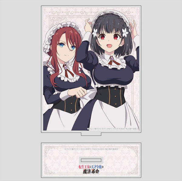 『転生王女と天才令嬢の魔法革命』アクリルパネルスタンド(イリア&レイニ)