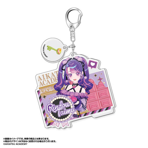 『アイカツアカデミー!』撮りおろしアクリルキーホルダーセット 凛堂たいむ