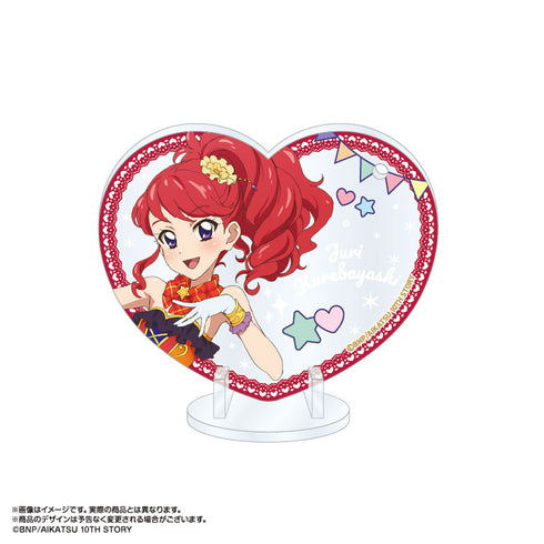 『アイカツ!』あかりGeneration×マリオンクレープ ぴくりあアクキー&スタンド 紅林珠璃
