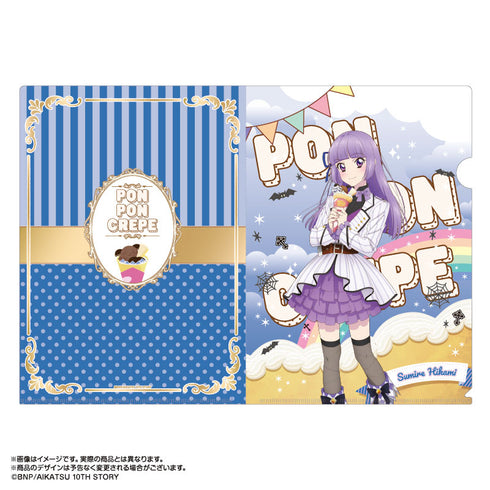 『アイカツ!』あかりGeneration×マリオンクレープ A4クリアファイルセット 氷上スミレ&藤堂ユリカ