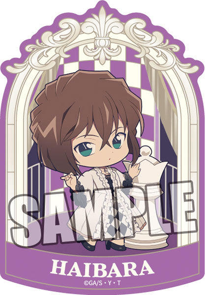 『名探偵コナン』ダイカットステッカー「灰原哀」チェスVer.