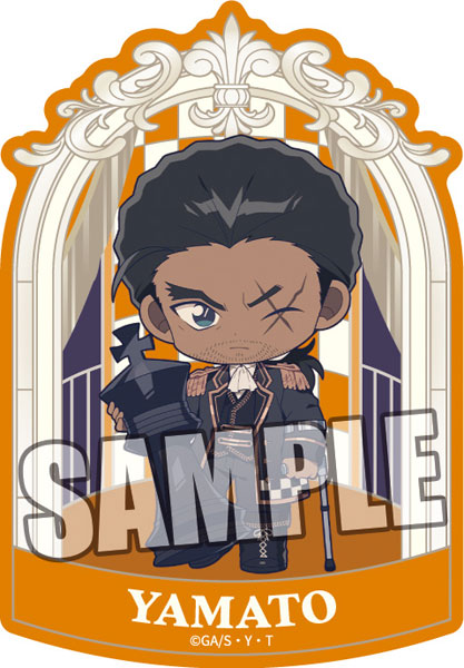 『名探偵コナン』ダイカットステッカー「大和敢助」チェスVer.