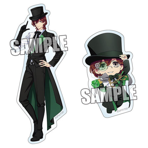 『劇場版 うたの☆プリンスさまっ♪ TABOO NIGHT XXXX』クリアステッカーセット Black Ver.「寿嶺二」