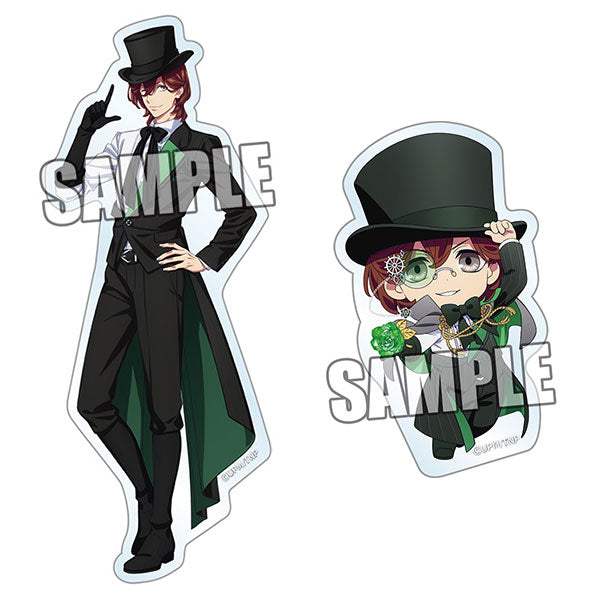 『劇場版 うたの☆プリンスさまっ♪ TABOO NIGHT XXXX』クリアステッカーセット Black Ver.「寿嶺二」