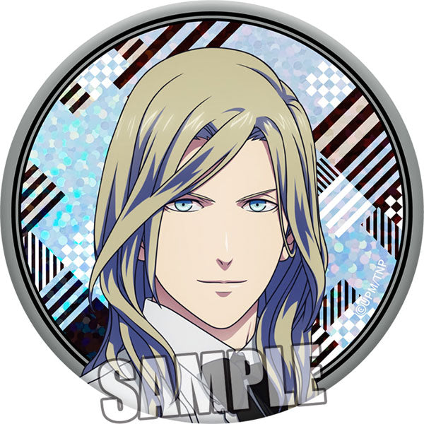 『劇場版 うたの☆プリンスさまっ♪ TABOO NIGHT XXXX』BIGホログラム缶バッジ Gray Ver.「カミュ」