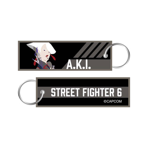 『ストリートファイター6』フライトタグキーホルダー A.K.I.