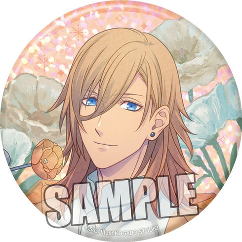 『うたの☆プリンスさまっ♪ 』BIGホログラム缶バッジ Floral Harmony Ver.「神宮寺レン」