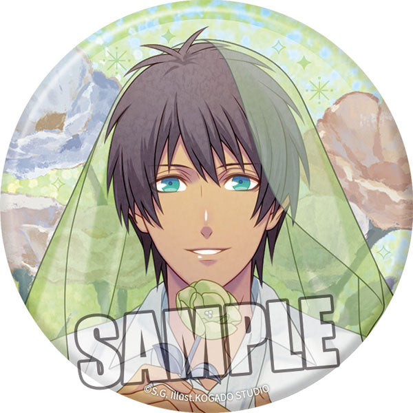 『うたの☆プリンスさまっ♪ 』BIGホログラム缶バッジ Floral Harmony Ver.「愛島セシル」