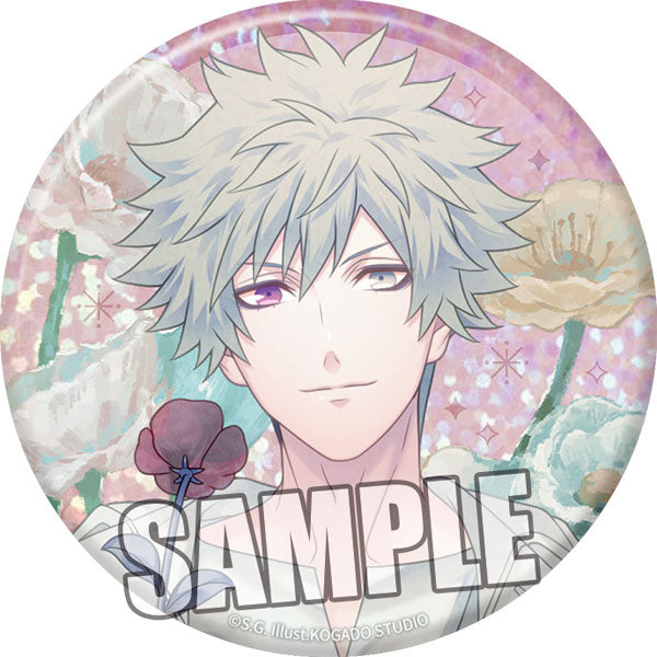 『うたの☆プリンスさまっ♪ 』BIGホログラム缶バッジ Floral Harmony Ver.「黒崎蘭丸」