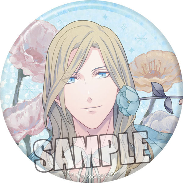 『うたの☆プリンスさまっ♪ 』BIGホログラム缶バッジ Floral Harmony Ver.「カミュ」